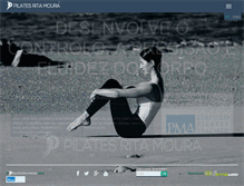 Tablet Screenshot of pilatesritamoura.pt